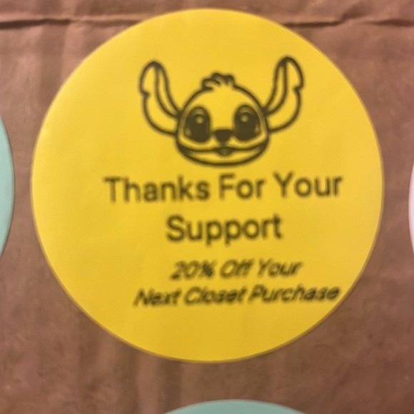 (50)  2” Custom Posh Clóset Stickers Choose Your Colors and Words - Picture 17 of 17